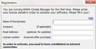 MAXA Cookie Manager