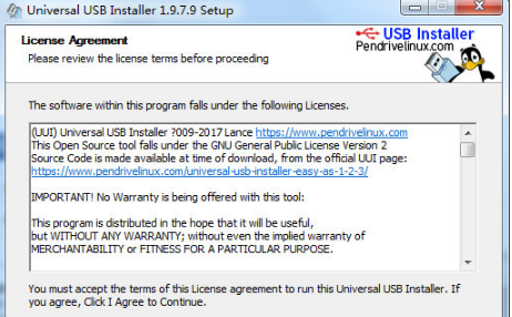 Universal USB Installer