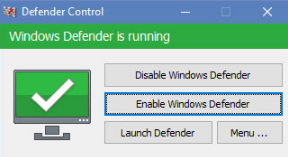 Defender Control