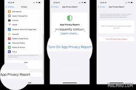 如何在iPhone上启用“应用隐私报告”
