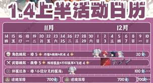 鸣潮1.4上半活动详细介绍