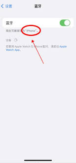 iPhone16蓝牙名称更改方法