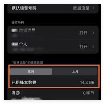 iPhone16如何查看流量使用情况