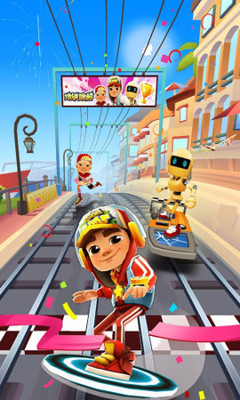 地铁跑酷摩纳哥（Subway Surf）