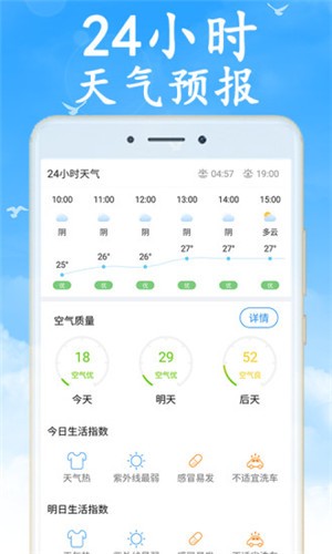 全国实时天气预报