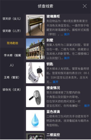 Crimaster犯罪大师消失的蓝宝石凶手是谁