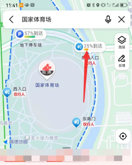 人流量很高地图怎么看