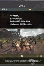 真三国无双起源金刚身武艺效果及获取方法