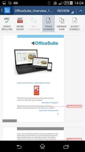 OfficeSuite免费版4