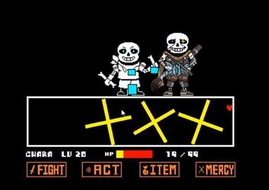 inksans战模拟器(bad time sans)1