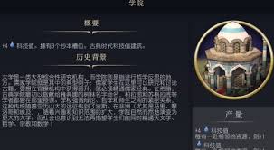 文明7学院功能详解