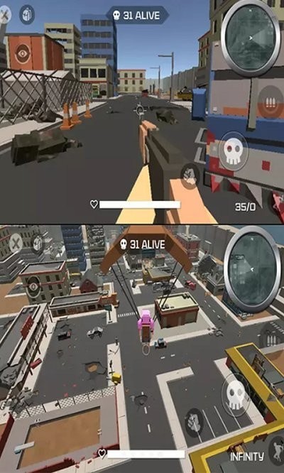 3D模拟吃鸡战场1