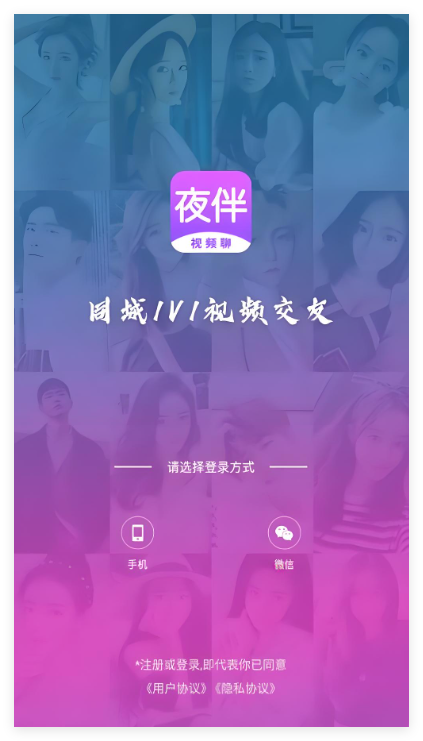 夜伴视频聊天app汅api免费版0