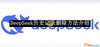 DeepSeek如何删除历史记录