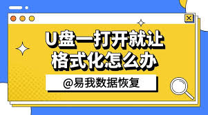 U盘插上即提示格式化是什么原因