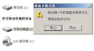 u盘未被格式化如何解决