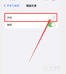 iphone按键触感怎么关闭