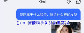 kimi智能助手如何测试发型