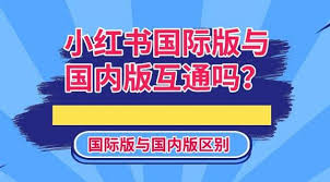 小红书国际版和国内版有哪些不同