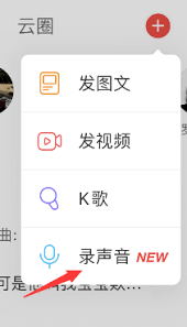 网易云音乐怎么发语音