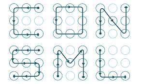 图案密码锁大全图片