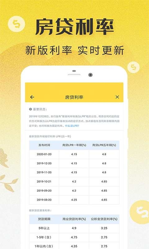 LPR浮动利率计算器（房贷计算器2022）0