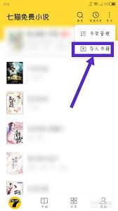 七猫小说如何录入本地书籍