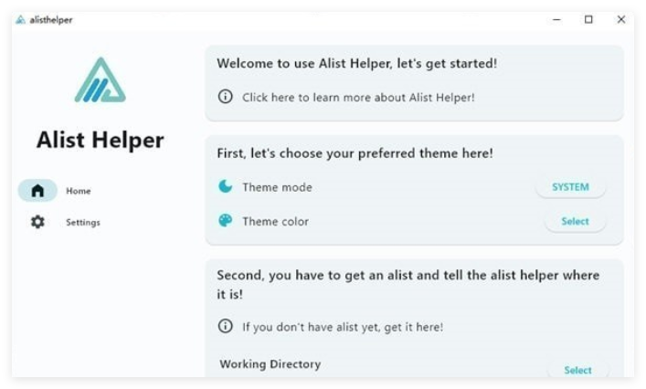 Alist Helper
