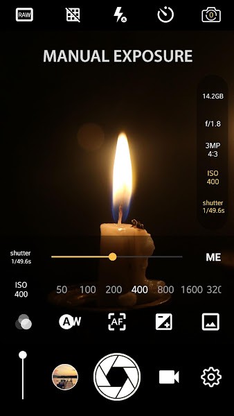 Manual Camera(手动相机app)V3.60 安卓汉化版1