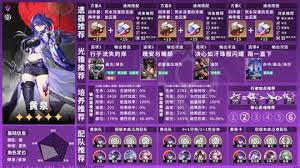 崩坏星穹铁道黄泉怎么配队