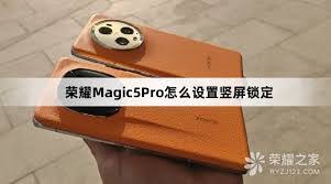 荣耀的竖屏锁定