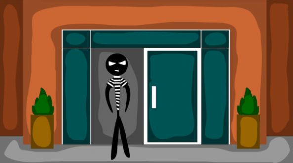 火柴人沙雕逃亡1