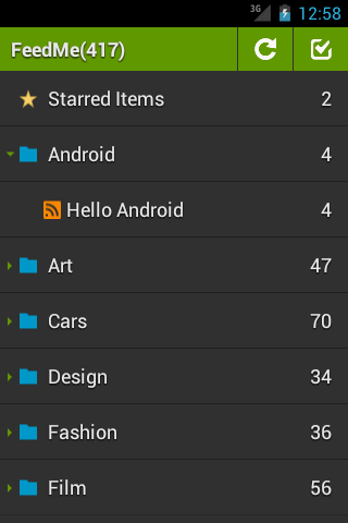 FeedMe阅读器0
