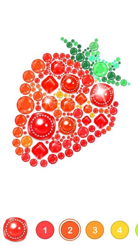 数字钻石画填色书2
