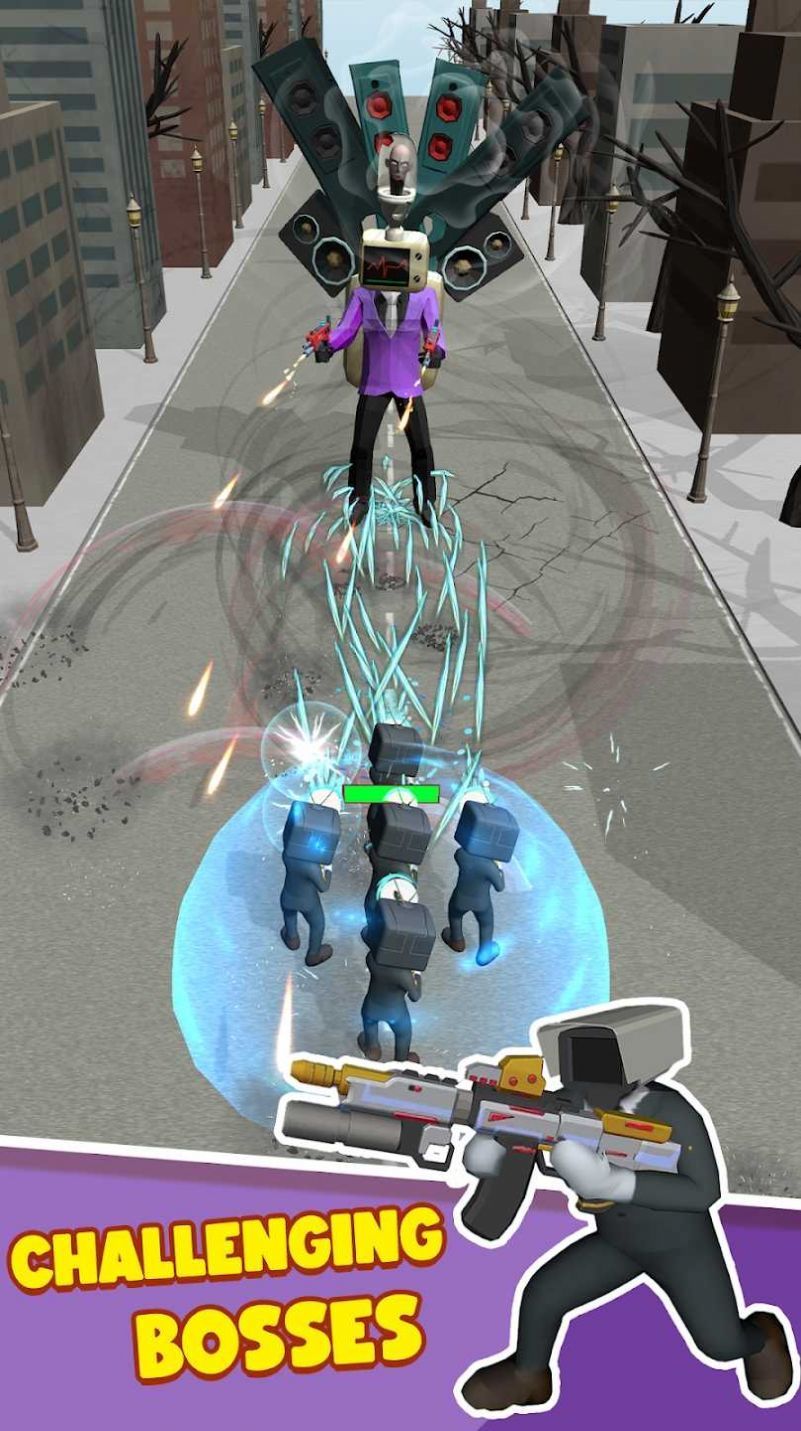 厕所怪物奔跑射手安卓版0