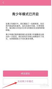 哔哩哔哩青少年模式怎么解除