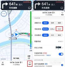 如何开启高德地图投影模式
