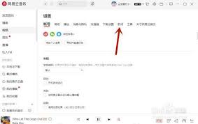 平板版网易云音乐怎么显示歌词