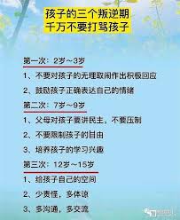 孩子第一个叛逆期是3岁吗