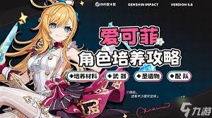 原神爱可菲怎么出装