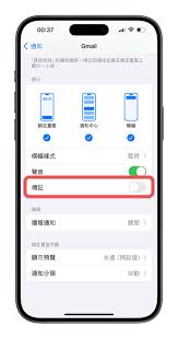 如何打开iPhone15Pro通知小红点