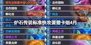 4月炉石传说如何强力上分
