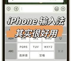 苹果手机输入法怎样调整