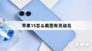 苹果15plus怎么截图带有灵动岛