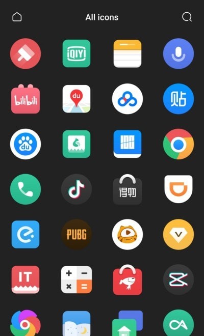 彩虹果图标包1