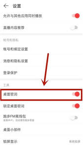 网易云音乐桌面歌词怎么设置