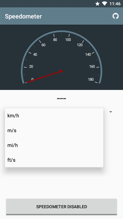 Speedometer(通知栏速度显示)1