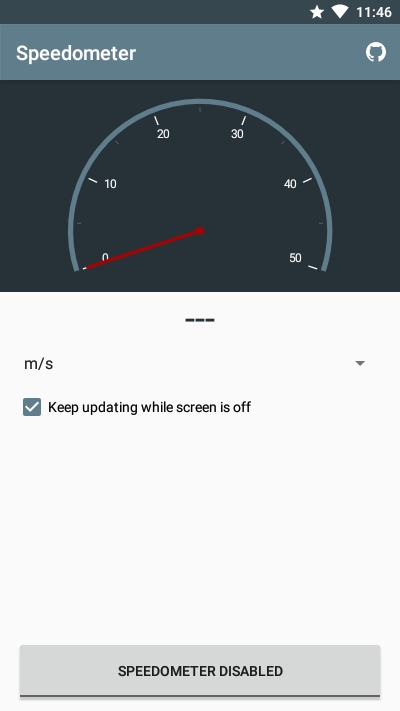 Speedometer(通知栏速度显示)2