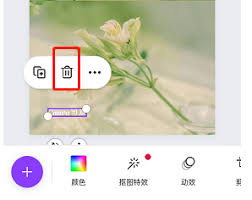 canva可画如何去除水印