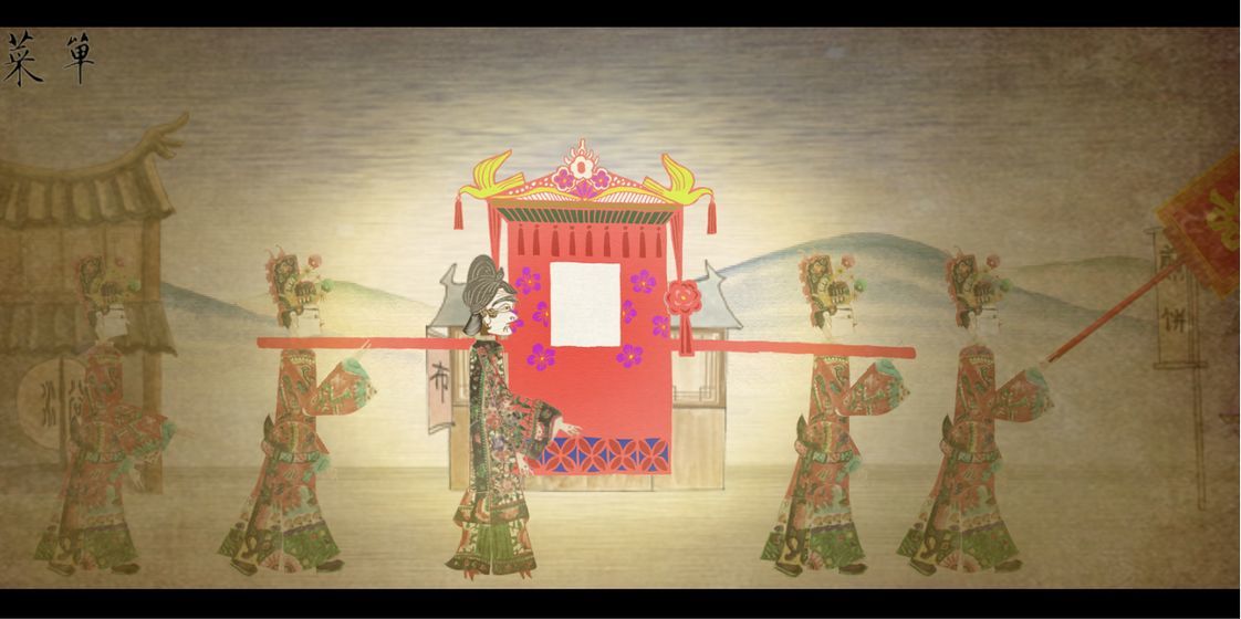 皮影京剧锁麟囊2